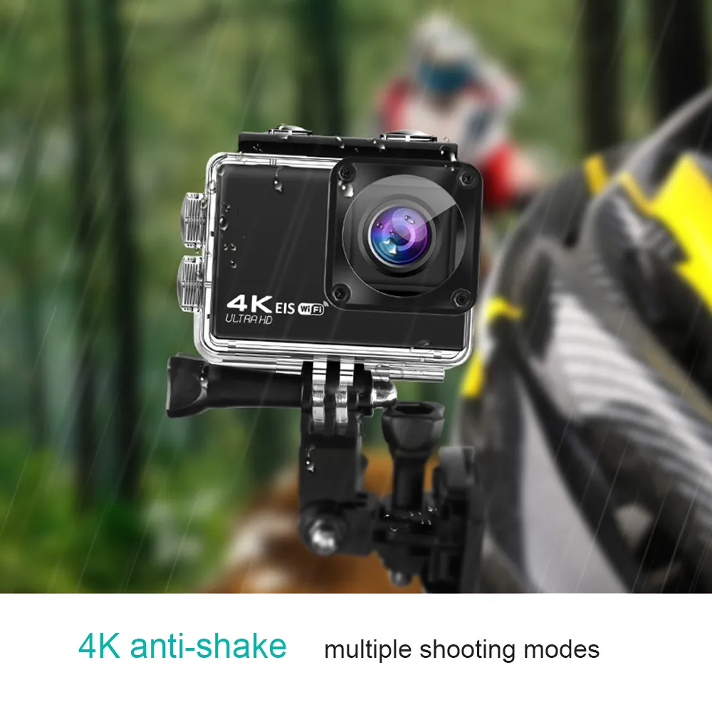 4K 60FPS HD Waterproof Wireless Sport Action Camera