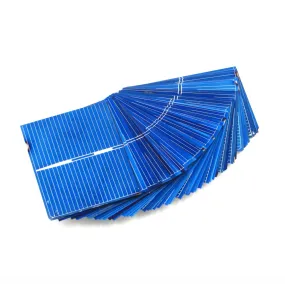 50 pcs Solar Cells DIY Charger Polycrystalline Battery Charge 5V 6V 9V 12V C60 5/6 inch Mono Poly Solar Panels Education Study