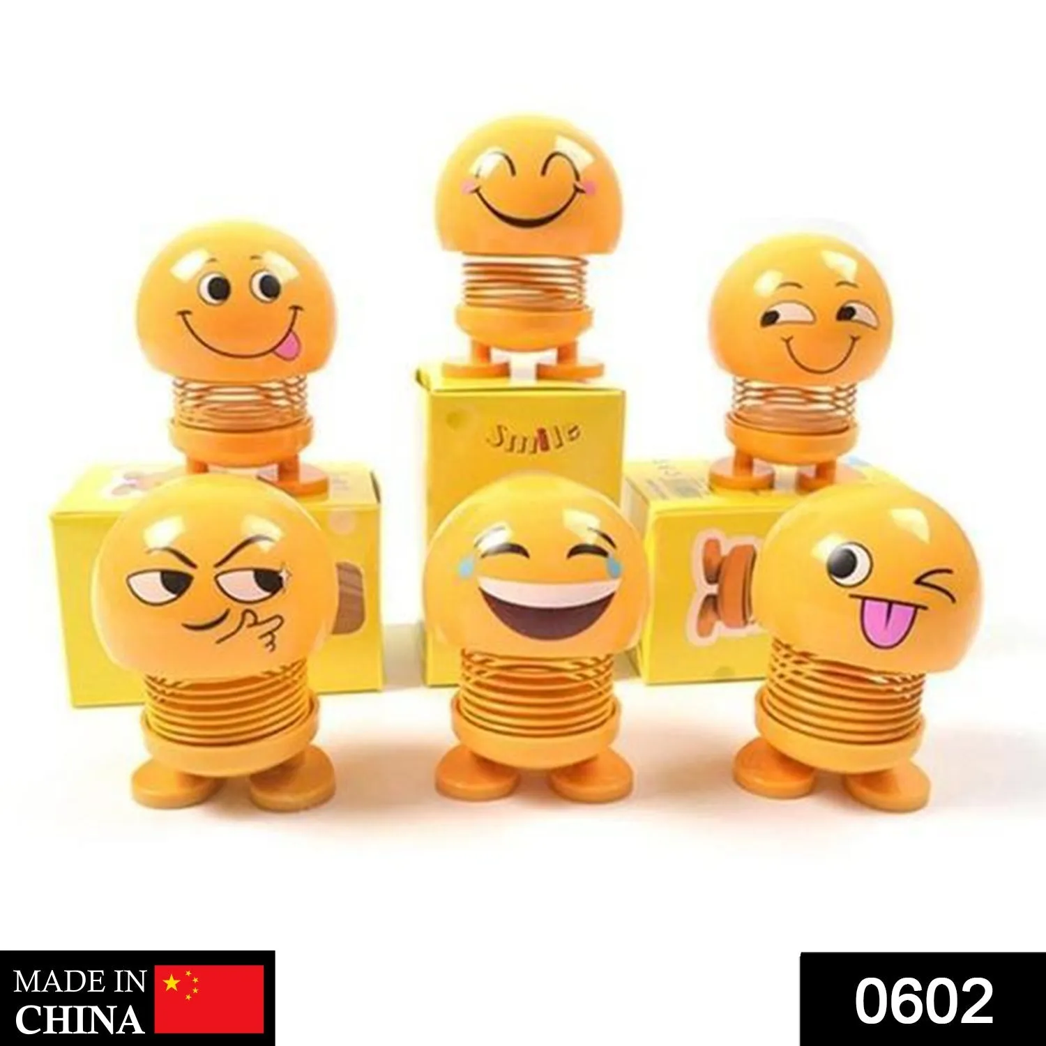 602 Emoticon Figure Smiling Face Spring Doll