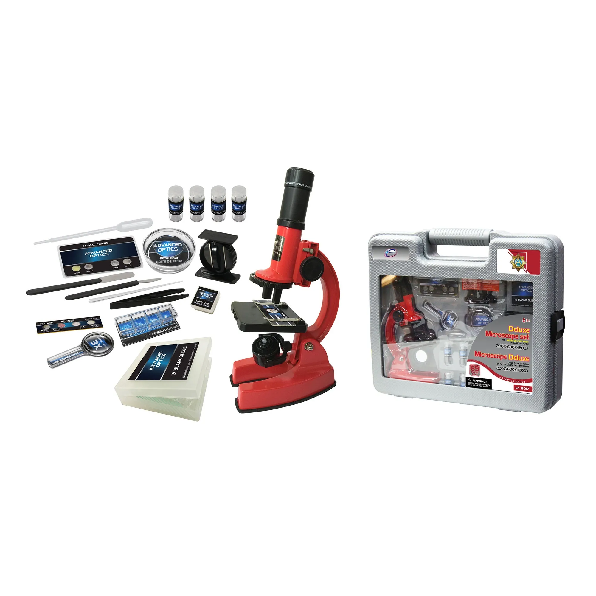 69-Piece Deluxe Microscope Set