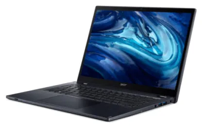 Acer TravelMate P4, Intel Core i5-1240P, 8 GB RAM, 256 GB SSD, 14" Inch Touchscreen WUXGA Display, Win 11 Pro, Black