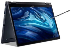 Acer TravelMate P4, Intel Core i5-1240P, 8 GB RAM, 256 GB SSD, 14" Inch Touchscreen WUXGA Display, Win 11 Pro, Black