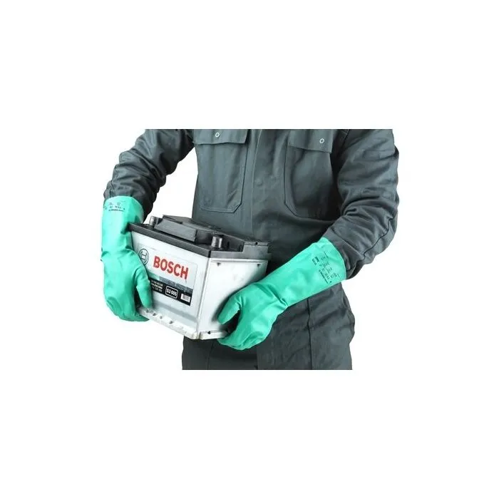 Ansell Solvex 37-175 Chemical Protective Glove, Case of 144 Pairs