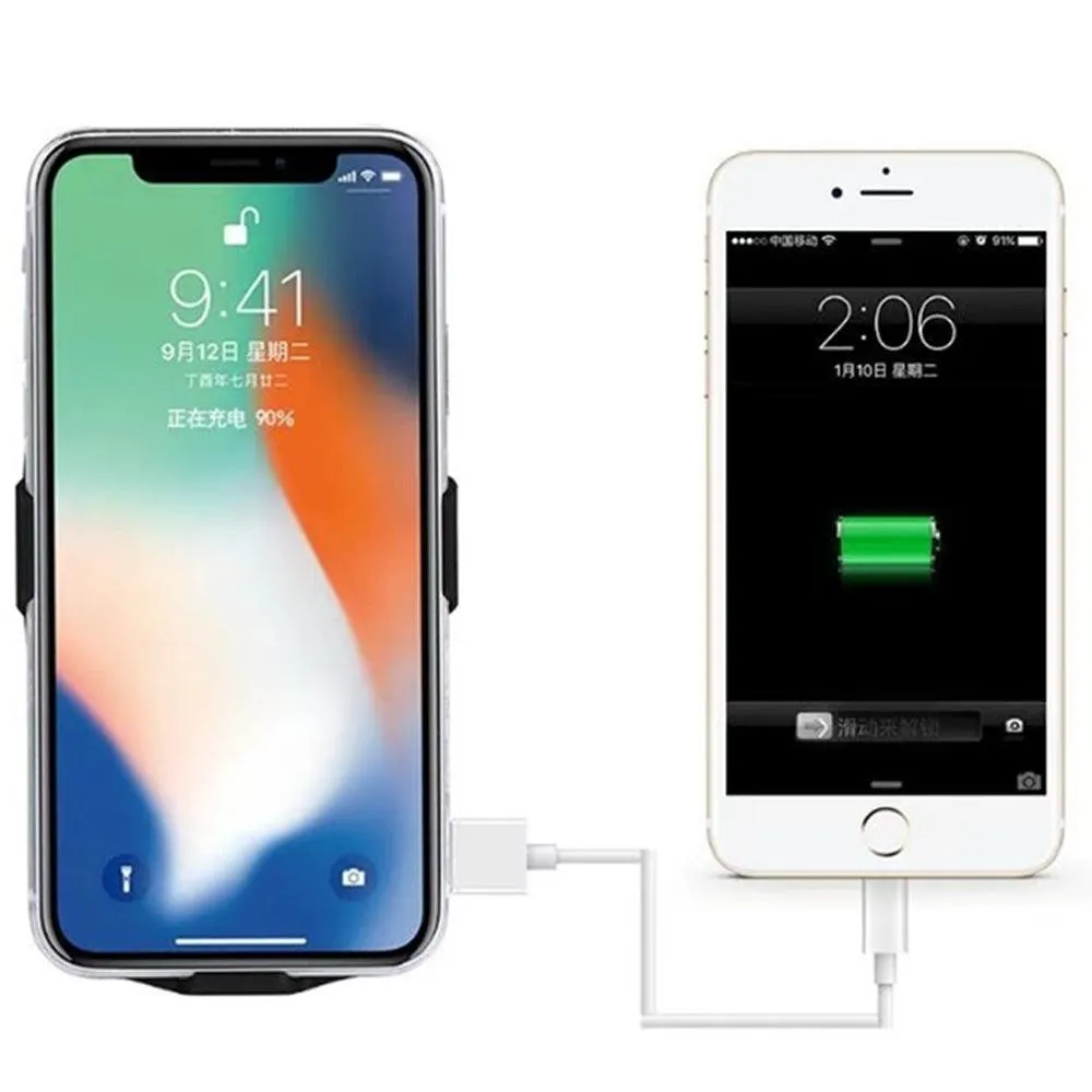 Apple iPhone X / 10 External Battery Case Backup Charger Power Bank 5000mAh Stand by Modes