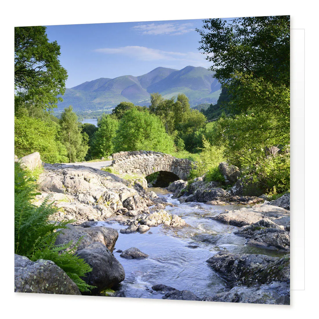 Ashness Bridge Greetings Card