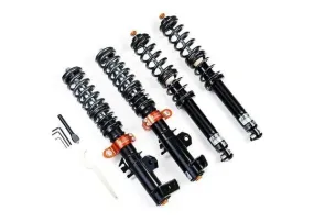 AST Suspension 5100 Series 1-Way Coilovers (Divorced Rear - Front and Rear Top Mounts Not Included) ACU-B1002S - 1994-1999 BMW 318i Convertible (E36)