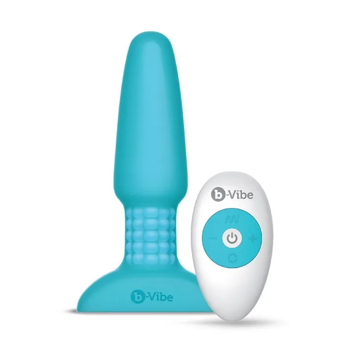 B Vibrator Rimming Plug Teal