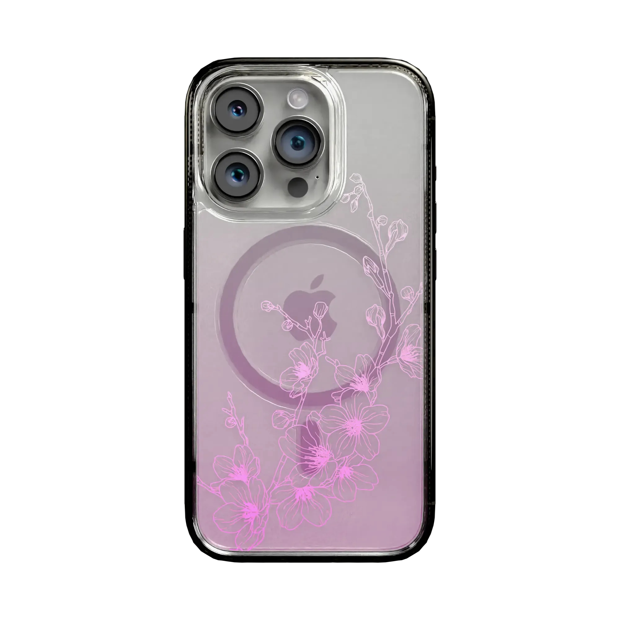 Ballet Blush | Protective MagSafe Case | Ombre Bouquet Collection for Apple iPhone 15 Series