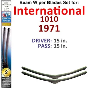 Beam Wiper Blades for 1971 International 1010 (Set of 2)