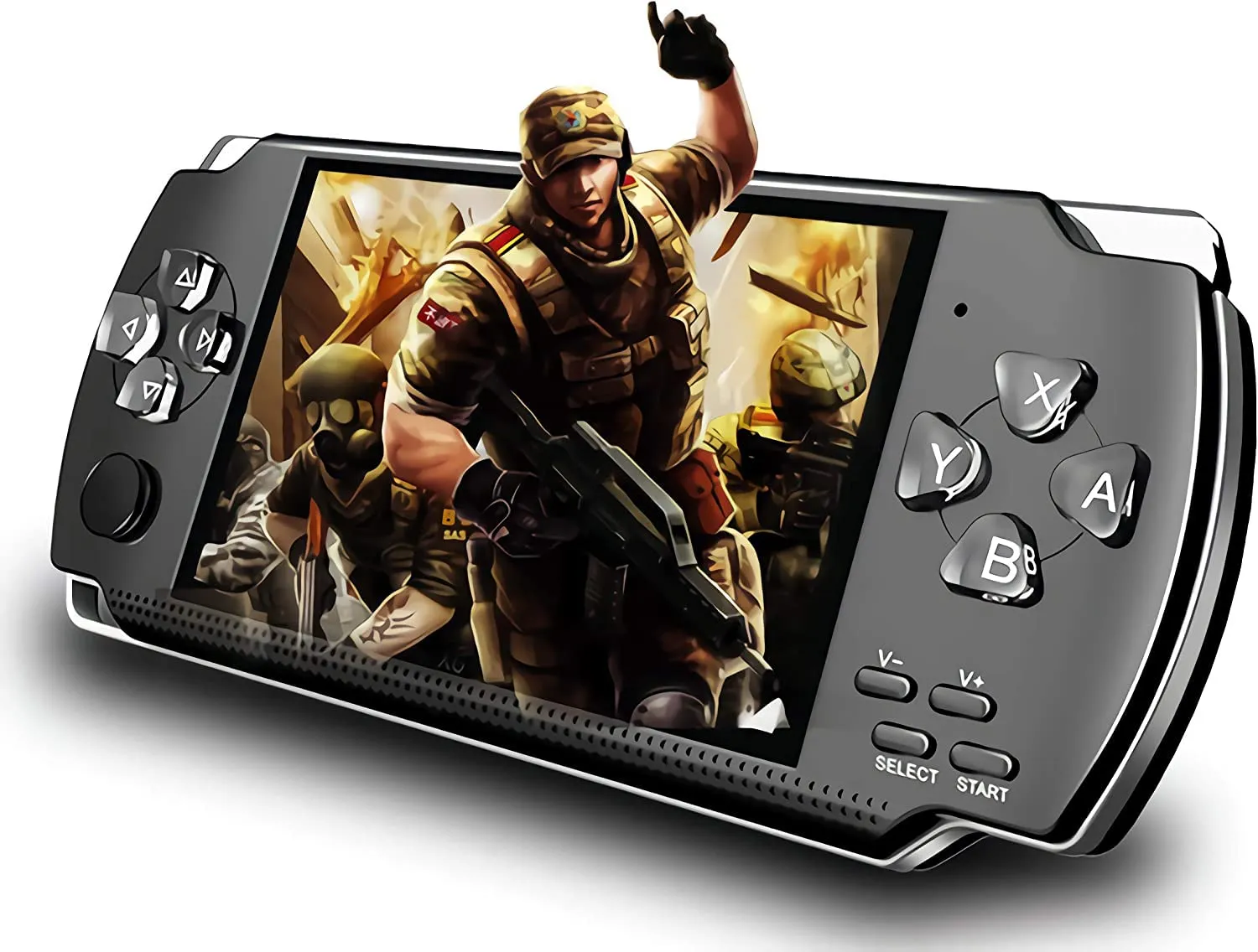 Best to Buy New HD 4.3" inch 8GB Handheld Game Console Built in 1500 Games for Multiple simulators X6 Retro Video Game Console mp3/mp4/ TV Out Portable Game Player Device | Assorted Colour|