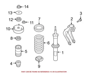 BMW Coil Spring – Front 31336778112