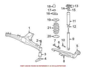 BMW Coil Spring – Rear 33530015960