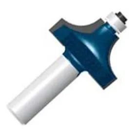 Bosch 85494MC Router Bit, 1 in Dia Cutter, 2 in OAL, 1/4 in Dia Shank, 1-Cutter, Steel :CD: QUANTITY: 1