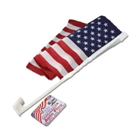 Bulk Buys Patriotic Auto Flag Pack of 24