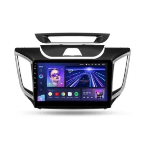 Car Dealz Elite 4G Data Model 10.2" Android 12.0 For Hyundai Creta IX25 2015-2019 In Dash Plus OEM Fascia