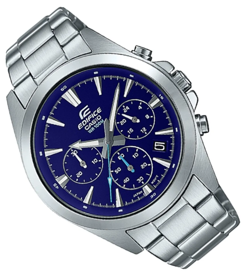 Casio Edifice EFV-630D-2A Chronograph Stainless Steel Strap Watch For Men