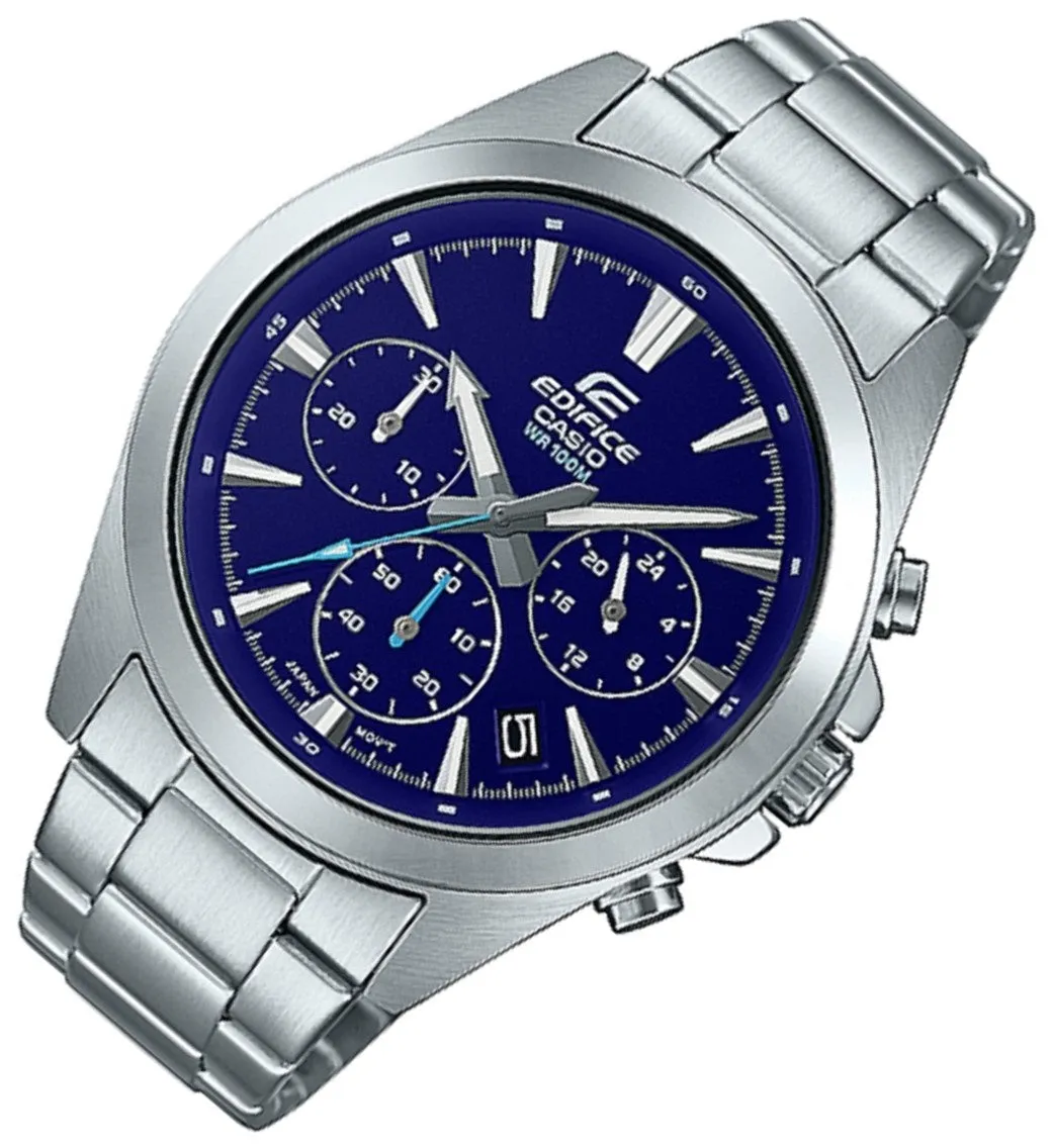 Casio Edifice EFV-630D-2A Chronograph Stainless Steel Strap Watch For Men