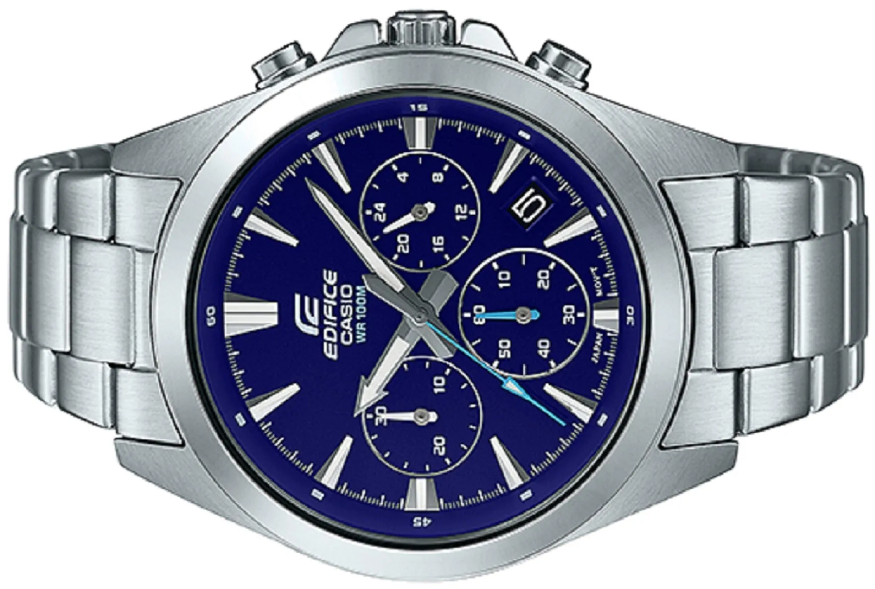 Casio Edifice EFV-630D-2A Chronograph Stainless Steel Strap Watch For Men