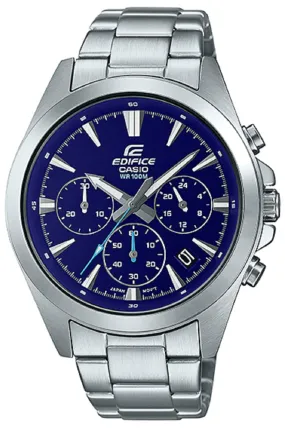 Casio Edifice EFV-630D-2A Chronograph Stainless Steel Strap Watch For Men