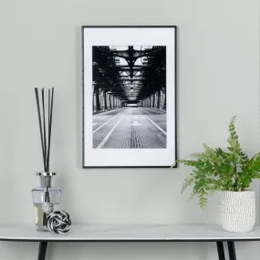 Chicago Bridge Framed Picture