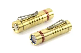 Delta Flashlight (Solid Brass)