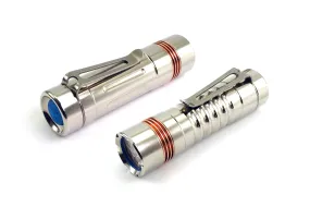 Delta Flashlight (Spun Electroless Nickel)