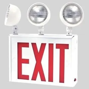 Emergilite 8NY-2/3R-LED-N NYC Approved Emergency Light Exit Sign Combo