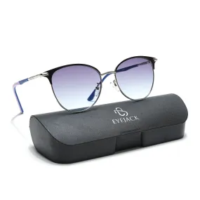 Eyejack Black & Silver Cateye Sunglasses for Women (7031CL819)