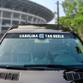 Fanmats North Carolina Tar Heels Sun Stripe Windshield Decal 3.25" x 34"