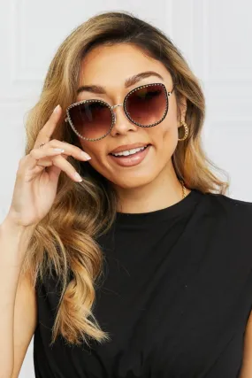 Full Rim Metal Frame Sunglasses