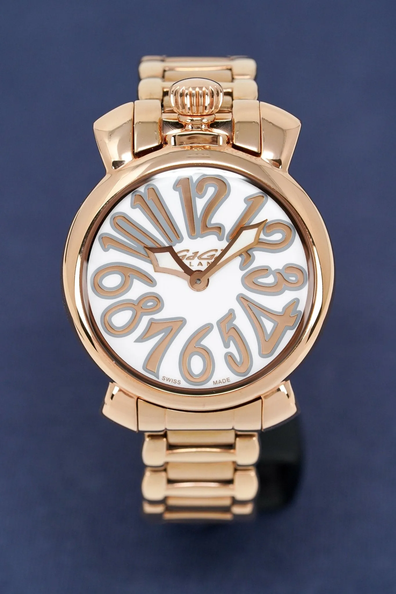 GaGà Milano Ladies Watch Manuale 35mm Rose Gold 6021.01