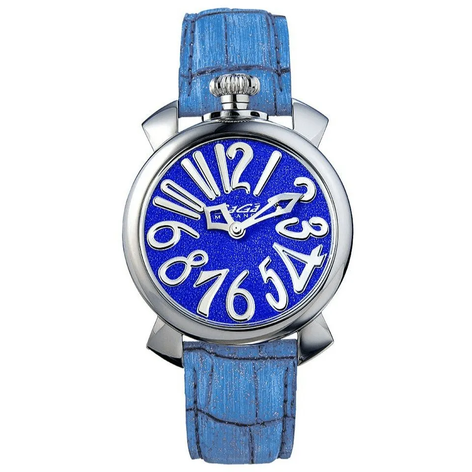 GaGà Milano Ladies Watch Manuale 40mm Stardust Blue 5220.01BLUE