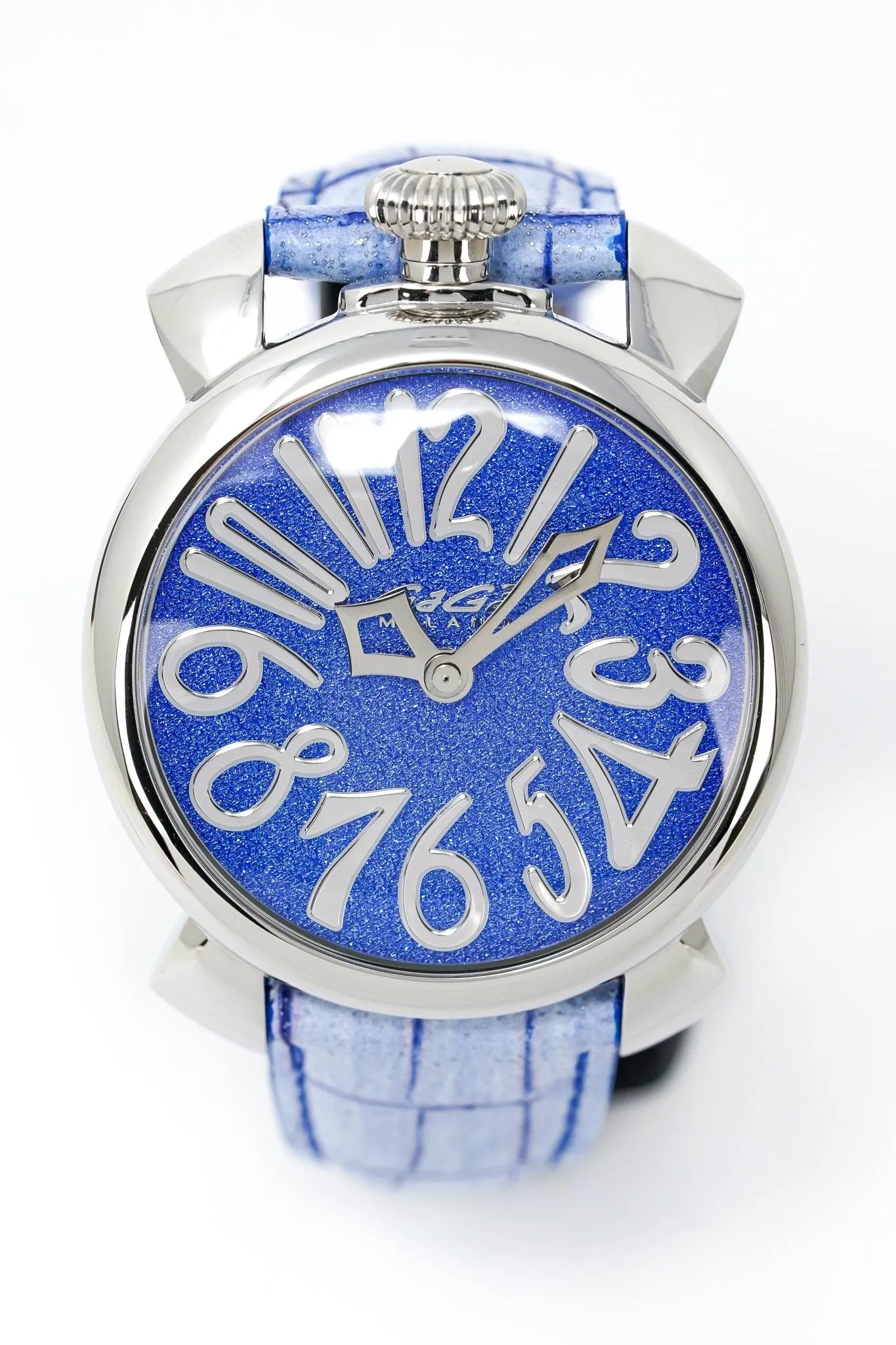 GaGà Milano Ladies Watch Manuale 40mm Stardust Blue 5220.01BLUE