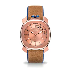 Gaga Milano Watch Frame_One Pink Gold 7051.01