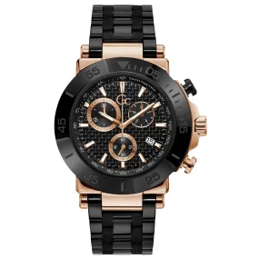 Gc One Men's Black Watch Y70002G2MF