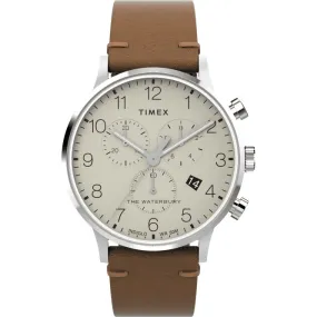 Gents Waterbury Classic Cream Watch TW2W50900