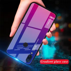 GETIHU Phone Case For Xiaomi Mi 9 9T SE 8 Lite A2 MIX 2S 3 Max 3 2 Luxury Tempered Glass Mobile Cell Phone Protective Back Cover