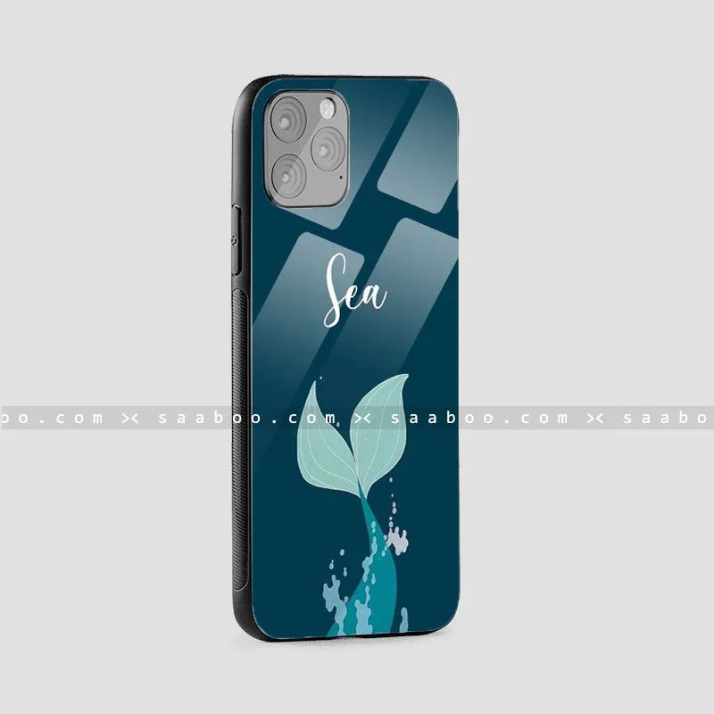 Glossy Protective Case With Fish