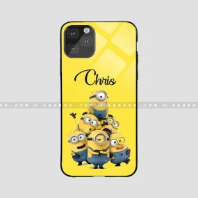 Glossy Protective Case With Group Minion Name