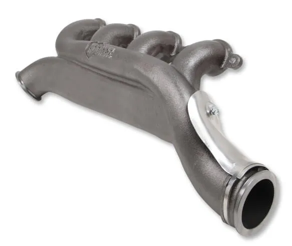 Hooker 8510KHR GM LS TURBO EXHAUST MANIFOLDS (except LS7 & LS9) - Natural Cast Finish