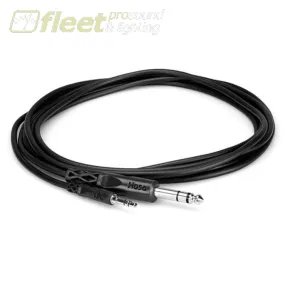 Hosa CMS-110 1/8' Stereo Male to 1/4 Stereo Male Cable - 10 Foot