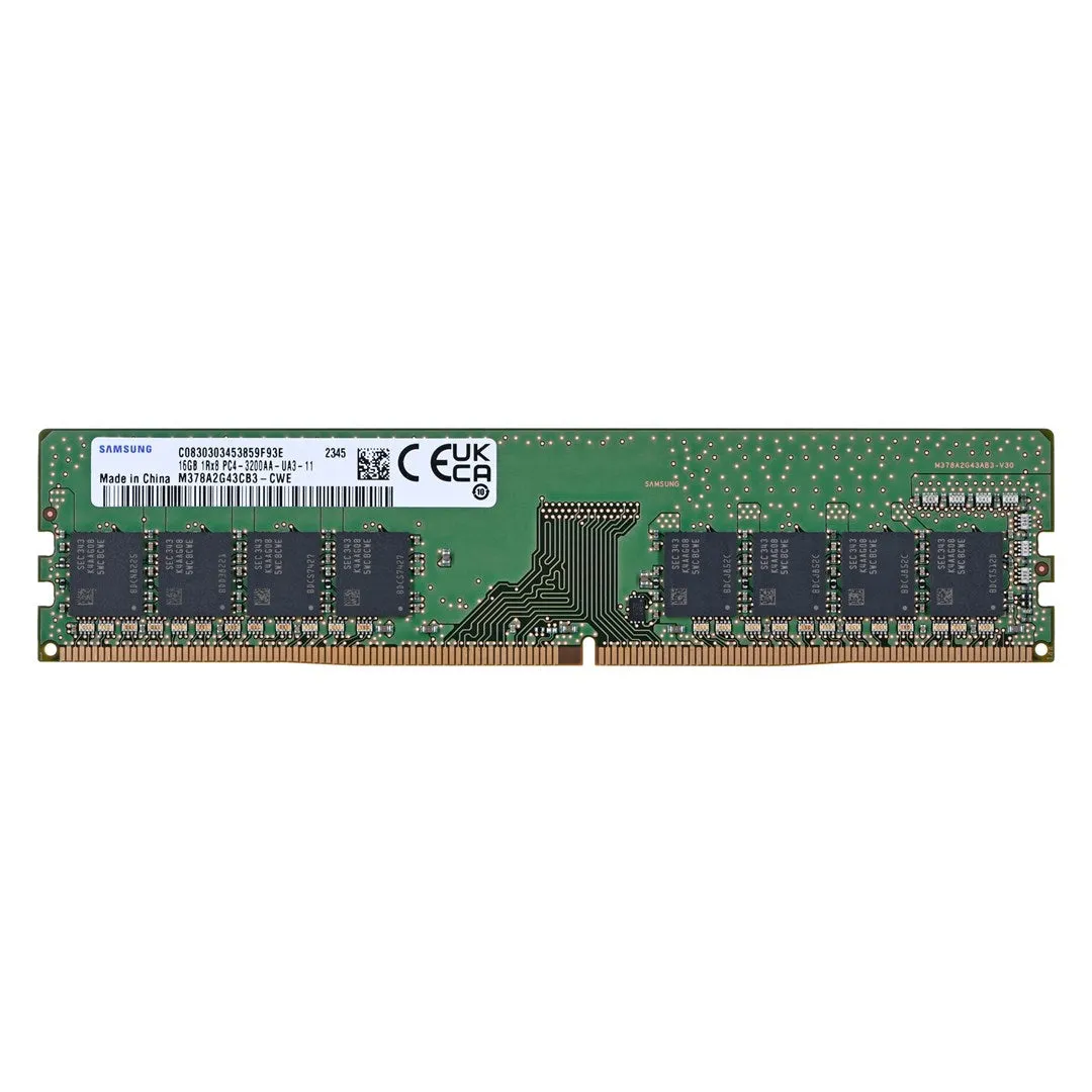 Integral 16Gb Pc Ram Module Ddr4 3200Mhz Eqv. To M378a2g43cb3-Cwe F/ Samsung Memory Module 1 X 16 Gb