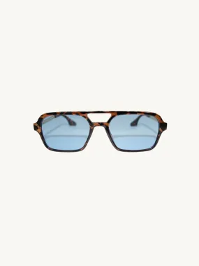 Jordan Sunglasses: Blue/Torte