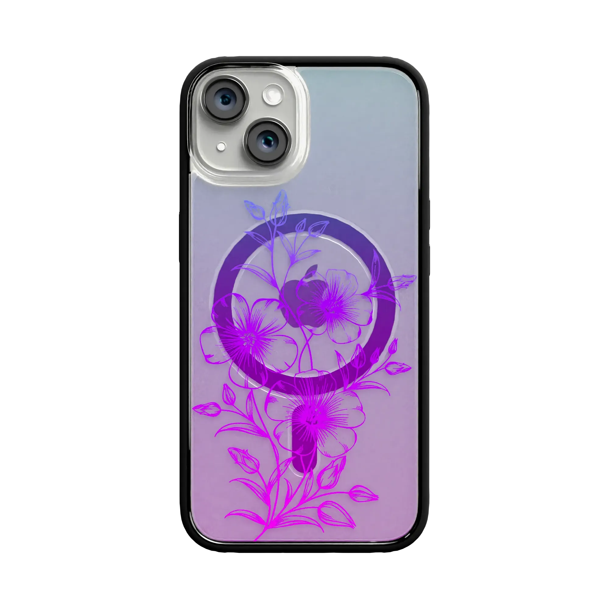 Lilac Haze | Protective MagSafe Case | Ombre Bouquet Collection for Apple iPhone 12 Series