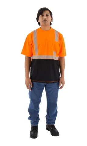 Majestic 75-5216 Safety Short Sleeve Shirt Hi-Vis