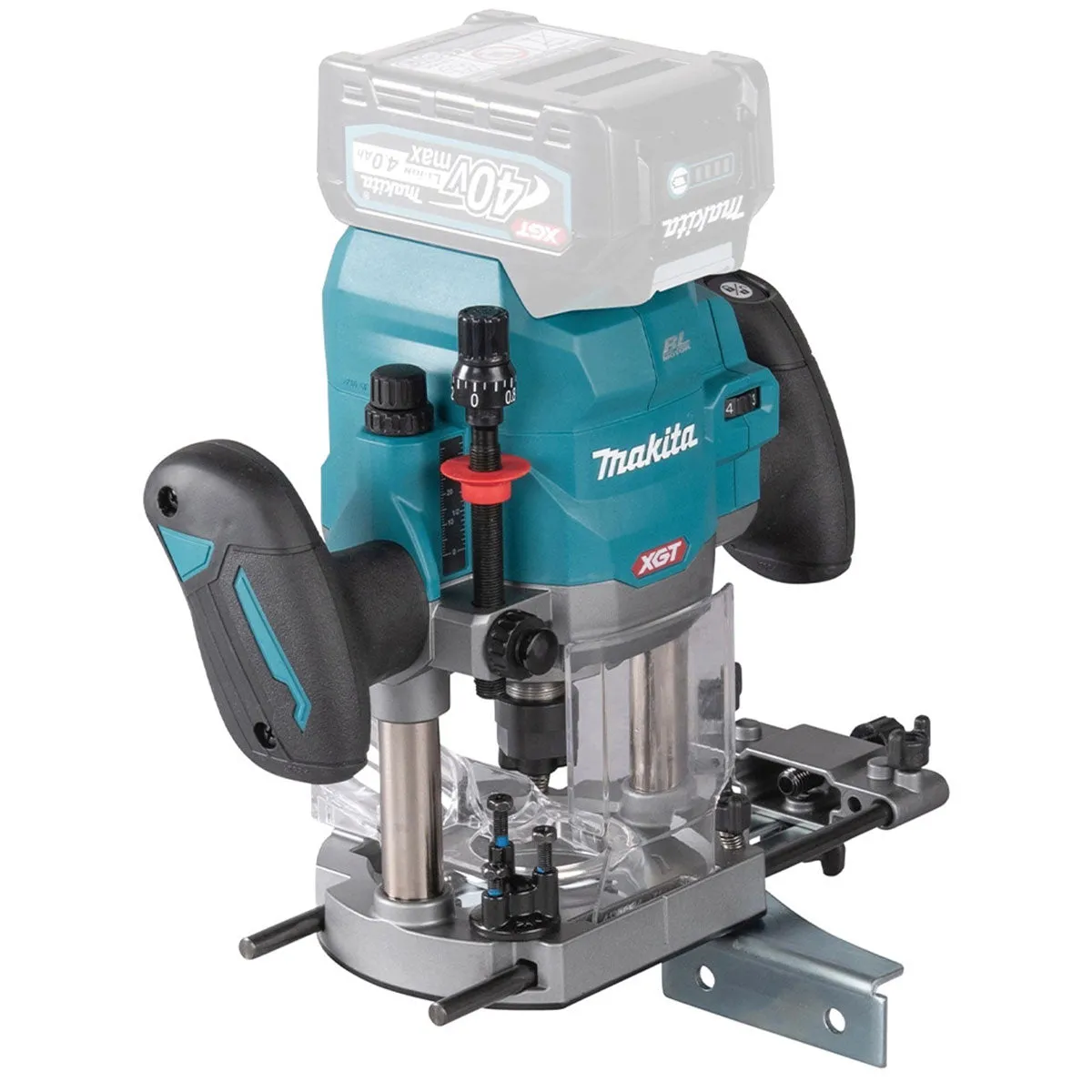 Makita RP001GZ02 40V XGT Brushless 1/2" Router with 12 Piece Cutter Set & Case