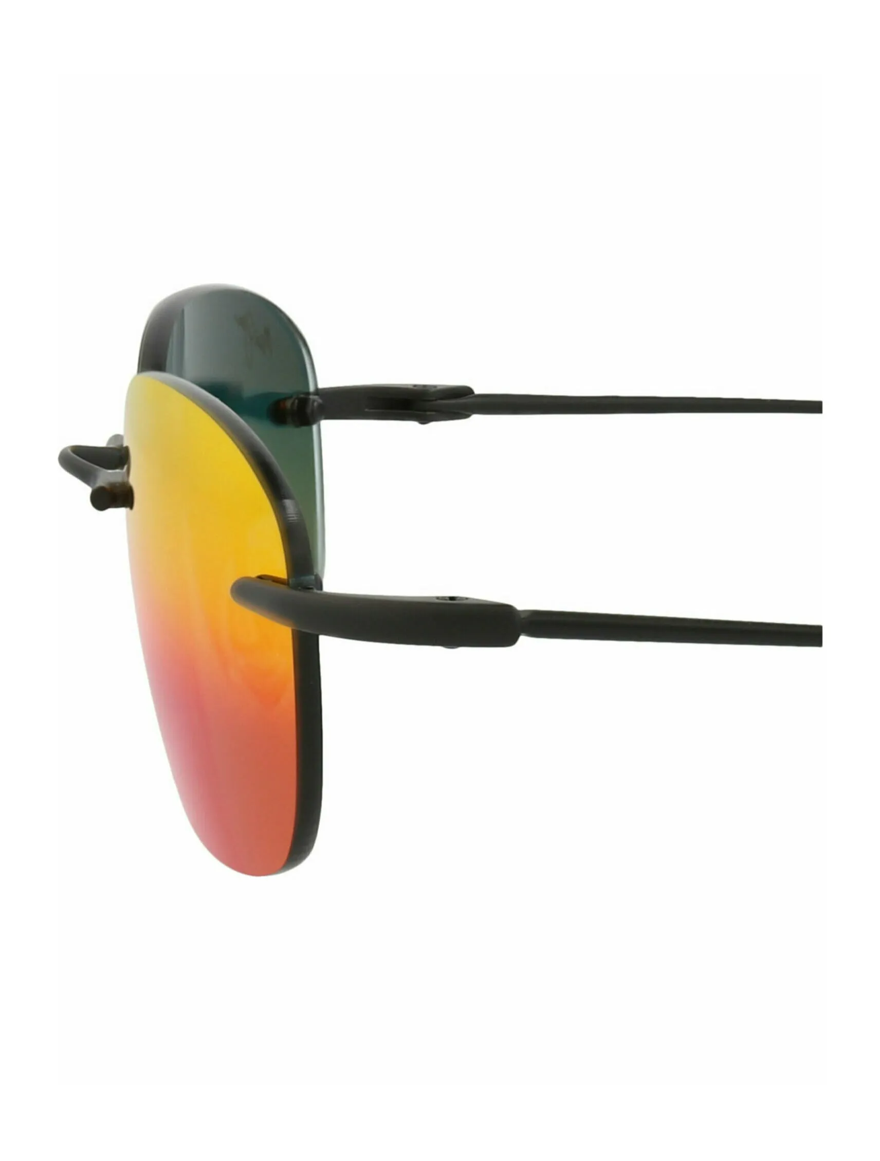 Maui Jim Round-Frame Memory Metal Sunglasses