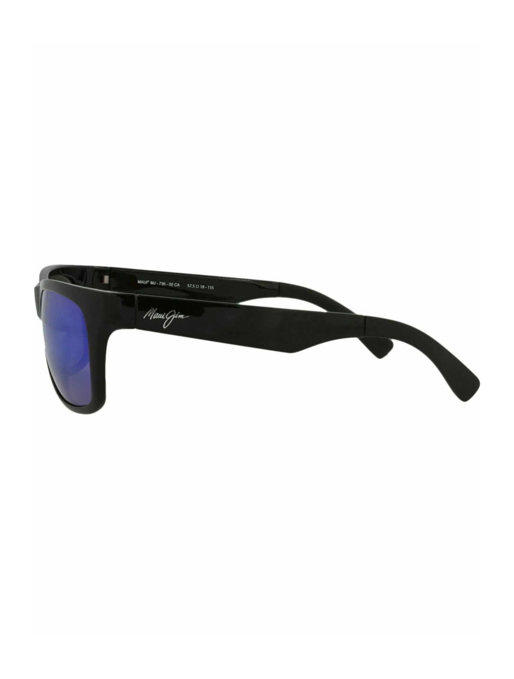 Maui Jim Square-Frame Nylon Polarized Sunglasses