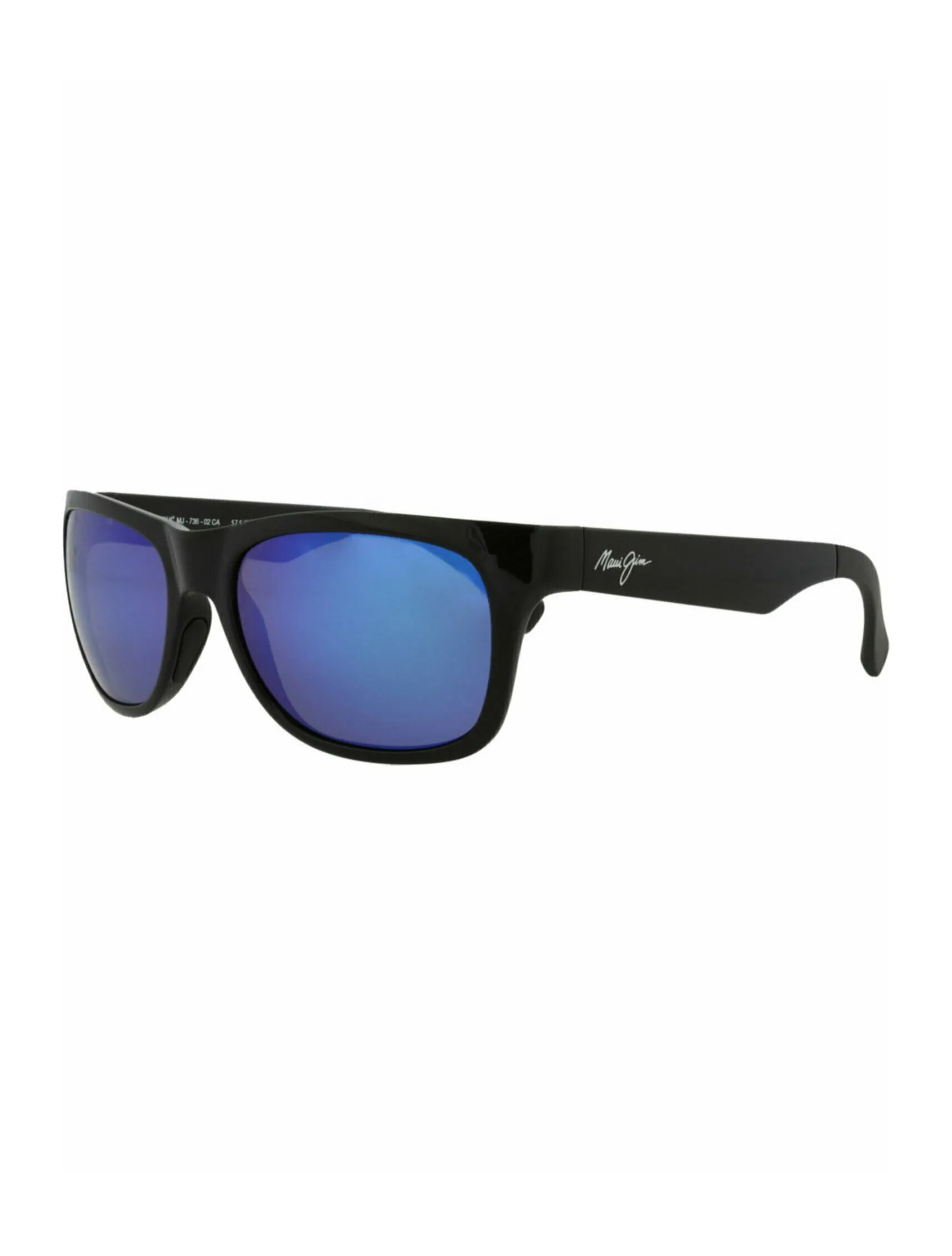 Maui Jim Square-Frame Nylon Polarized Sunglasses