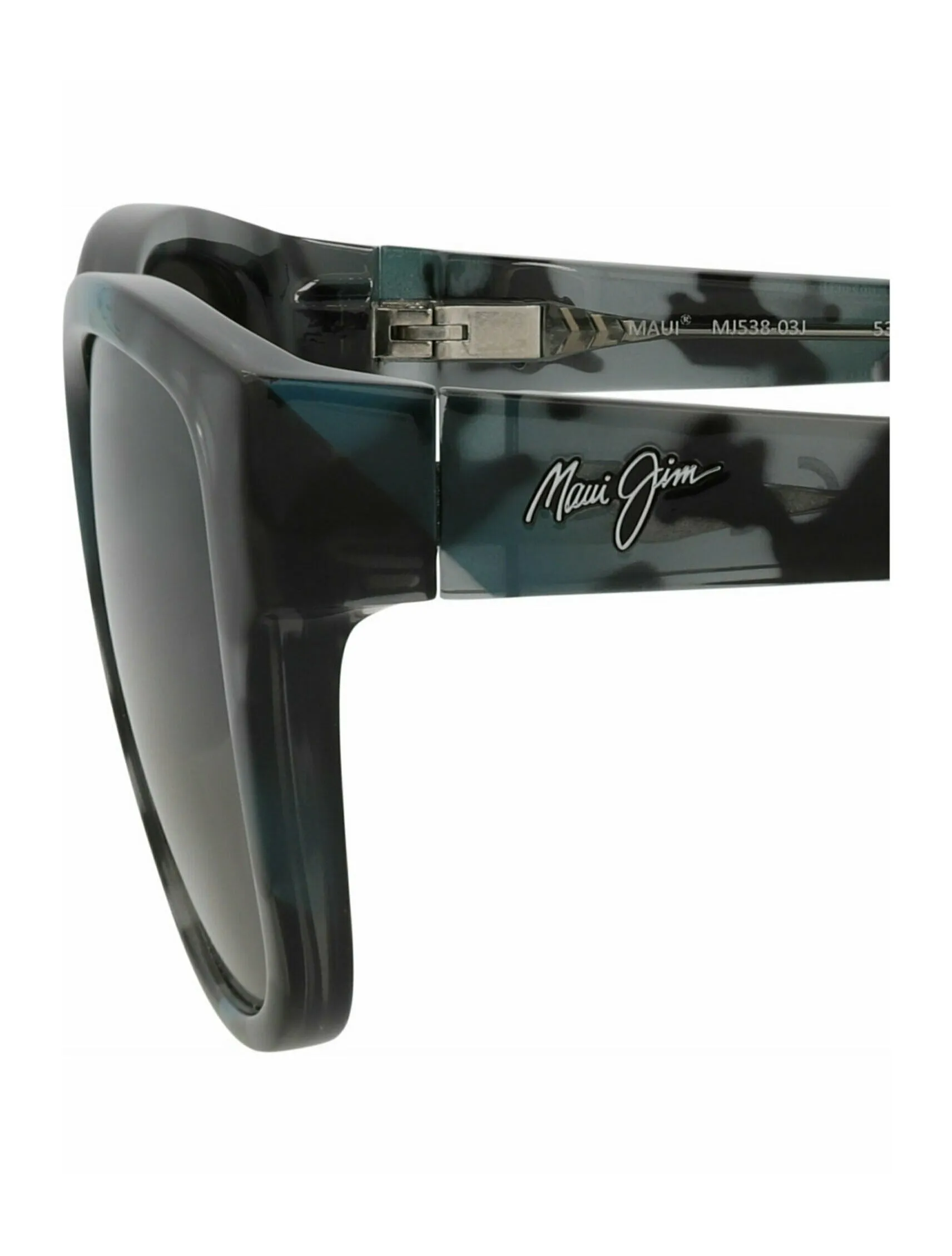 Maui Jim Square-Frame Nylon Polarized Sunglasses